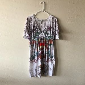 MI MANCHI MULTI-COLORED DRESS!! *RARE/UNIQUE!!*